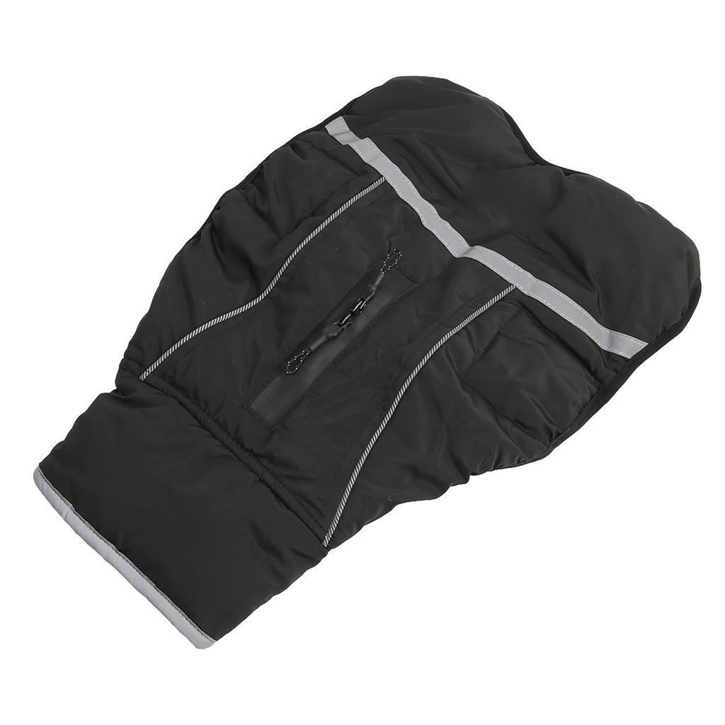 Плюшевый ошейник для домашних животных, теплая куртка из хлопка, светоотражающая, водонепроницаемая, свободная, для собак, осень-зима, для маленьких