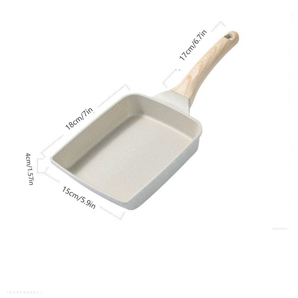 Nonstick Coating Steak Frying Pan Flat Surface Griddle Pan Thickened Nonstick Flat Pan Cooker