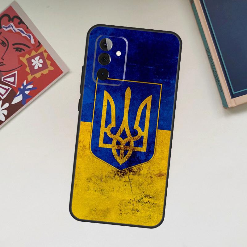 Ukraine Flag Case For Samsung Galaxy A56 A36 A16 A06 A54 A34 A14 A13 A53 A12 A22 A32 A52 A35 A17 A15 A55