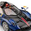 1/18 Pagani Huayra BC Сплав Спортивная Модель Металлическая Литая Модель Гоночного Автомобиля Модели Транспортных Средств Имитация Звука Света Коллекция Игрушка Подарок для Детей