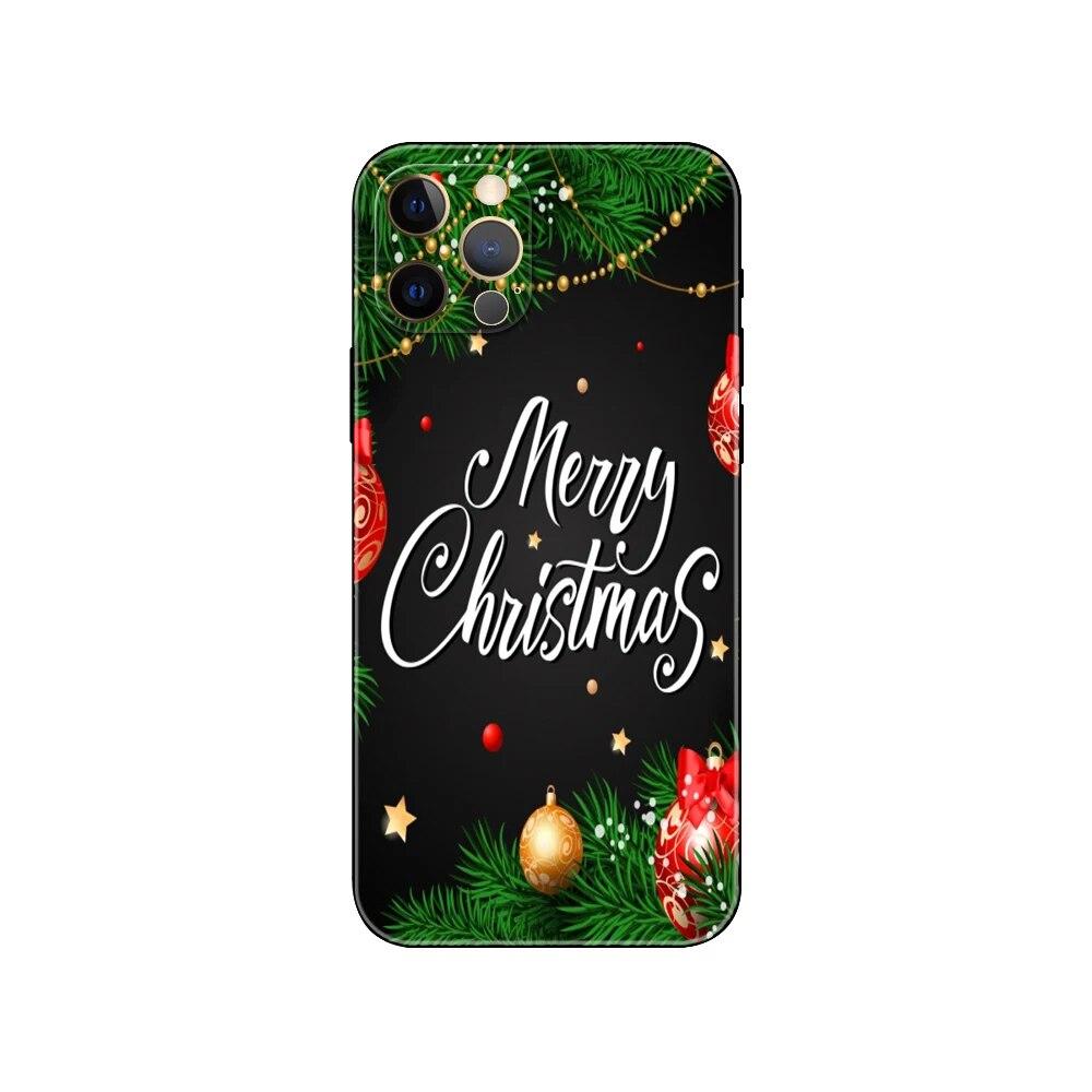 Рождественский чехол для телефона iPhone Samsung Galaxy Redmi Xiaomi Oppo OnePlus Note SA 7 8 9 10 11 12 13 14 20 21 22 23 53 54 Pro Max Plus Ultra TPU Soft