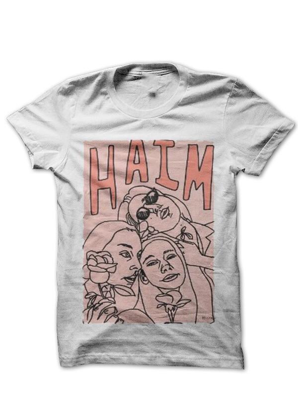 Винтажная хлопковая рубашка группы Haim Унисекс Концертная от S до 5XL CR107 Унисекс Футболка
