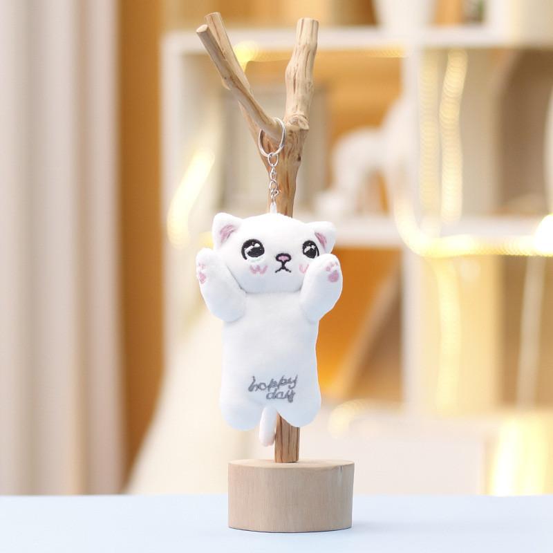 Adorable Long Cat Plush Toy With Premium Pp Cotton Filling Great For Keychain And Bag Decoration