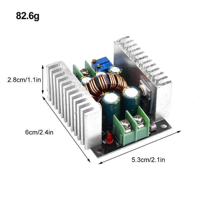DC1 Регулируемый 200 Вт Высокомощный Синхронный Понижающий Преобразователь Модуль