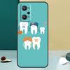 Мультяшный Стоматолог Зубы с Коронками Для Realme 14 13 Pro Plus 10 11 12 GT 5 6 6T GT7 Pro C61 C55 C53 C51 C21Y C25S C75 C67 Чехол