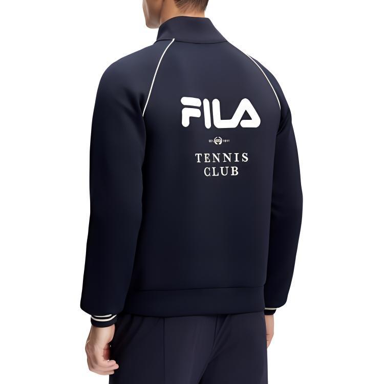 FILA Jackets Men's Royal Blue Stand Collar Moderate Other A11M413503F-NV