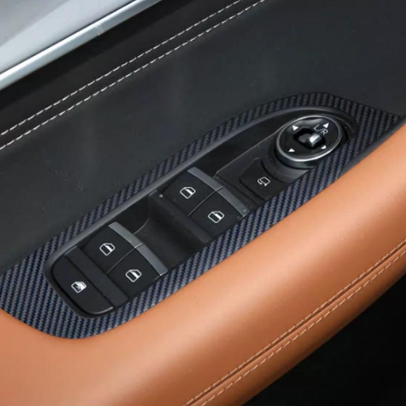 Chery Tiggo 8 Pro Car Interior Sticker Film Central Control Carbon Fiber Pattern Modified Auto