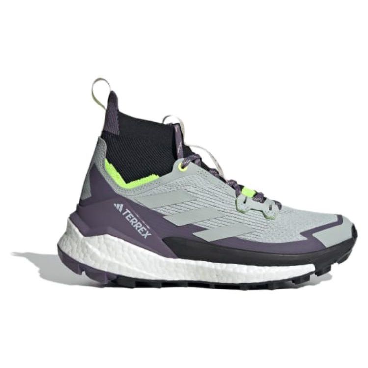 Adidas Кроссовки женские Terrex Free Hiker 2.0 Wonder Silver Purple Серые Шартрез IF4929
