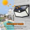 Outdoor Solar Light 100 LED, 3 Smart Modes Outdoor Solar Lighting with Motion Sensor Solar Puissa[n1694]