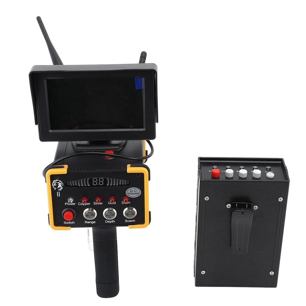 15m Depth 1000 Meters Range Metal Detector High Accuracy Metal Detector with Display Screen for