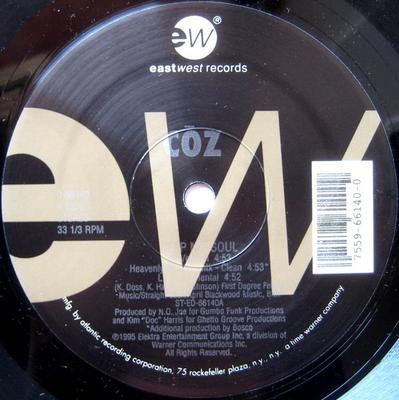 12-дюймовая пластинка COZ - Keep My Soul 066140 EastWest Record 1995 США Рэп и хип-хоп/R&B Б/У