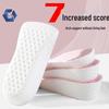 Invisible Height-Boost Insoles: Half-Pad, 7-Point Design, Breathable, Sweat-Absorbent Casual Shoes for Men and Women