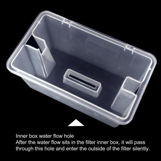 Фильтр для аквариума, экологически чистый, долговечный, многоцелевой, экологически чистый, мини-очиститель, удаление запаха воды, верхняя часть