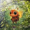 3D Metal Wind Spinner – Artistic Kinetic Garden Decor with Forest Ant Motif, High-Quality Outdoor Wind Chime & Dynamic