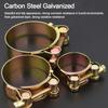 Pipe Clip Hose Fuel Hose Clip Water Pipe Hoop Hose Clamps Pipe Clamp Carbon Steel Throat Hoop