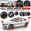 hksh5 7pcs 45mm 68mm 74mm 82mm Car Front Hood Emblem rear boot badge Steering wheel Logo for BMW F10 F20 F30 F15 G03 G20 E53 E64 E84