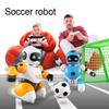 Нетоксичный RC Футбольный Робот Умный Футбольный Боевой Робот с Дистанционным Управлением и Музыкой Родительско-Детские Электрические Обучающие Игрушки Для Детей Подарки