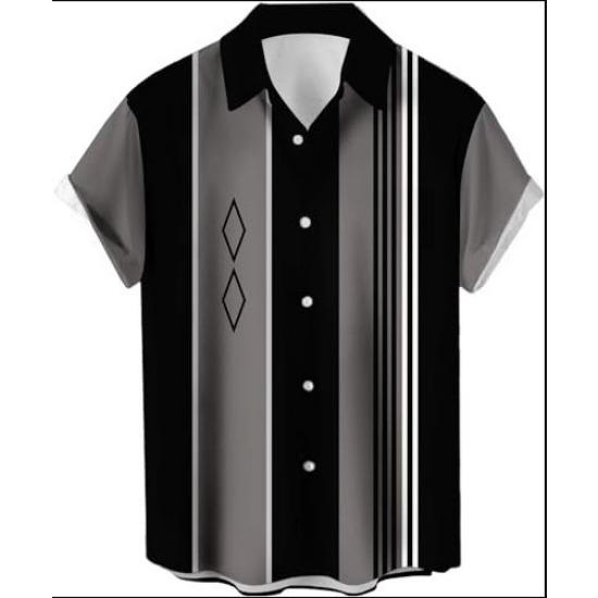 Летняя мужская повседневная модная футболка с 3D цифровой печатью, с коротким рукавом, большого размера