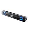 Speaker PC Computer Soundbar PC Speaker Computer Speaker TV USB Powered Speaker Double Speaker Surround Sound [OTOE] (Black)