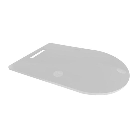 Mixer Pad for Thermomix TM7 Sliding Pad Non-Slip Mat with Rubber Rollers & Locking Clips Easy to Move Accessory