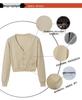 2022 Women's Slim-Fit Long-Sleeve Knit Cardigan Sweater - Spring/Autumn Fashion