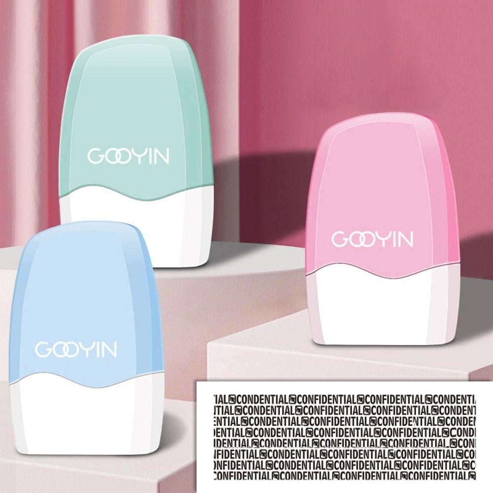 Штамп для защиты личности Ролик для штампов Аппликатор для печати Конфиденциальный штамп Фоточувствительная печать