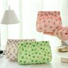 Mini Fruit Printed Cute Makeup Storage Bag Lipstick Cosmetic Bag Earphone Key Shrapnel Sanitary Napkin Bag Cute Women Coin Purse