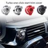 Автомобильная кнопка запуска, декоративная кнопка запуска, крышка кнопки запуска для автомобиля, внедорожника, двигателя, переключателей зажигания, крышка