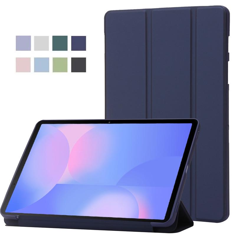 For Samsung Tab S10 FE Plus Case Trifold PU Leaher Soft TPU Back Stand Tablet Funda For Galaxy Tab S10 Fe Plus 13.1 inch Case