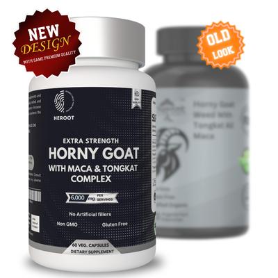 Горянка с макой и эврикомой длиннолистной 60 капсул для усиления потенции