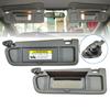 Replacement Sun Visors with Glass Passenger/Driver Side Sunvisor for Civic 06-11 Auto Accessory Part Easy Installation