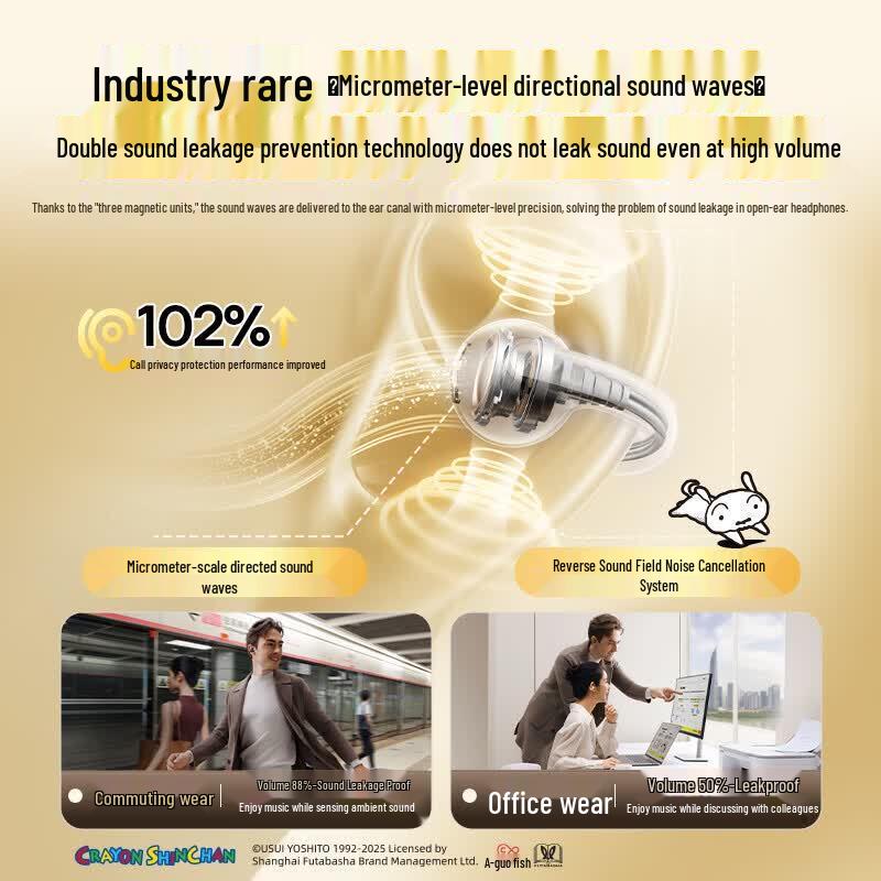 Baseus MC1 AI Translation Ear Clip Earphones