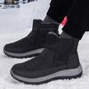 Fashion New Men's Winter Boots Warm Plush Snow Boots High Quality Waterproof High-Top Men's Ankle Boots Outdoor Men Hiking Boots Sneaker