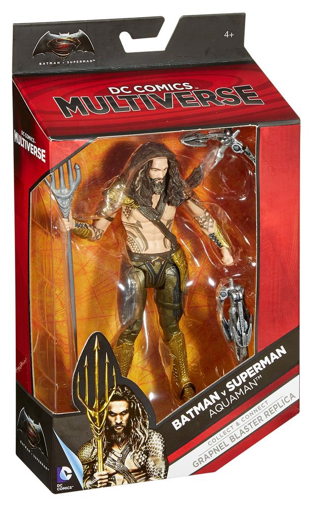 Mattel Batman V Dawn of Justice DC Comics Multiverse Figure Aquaman MATTEL BATMAN V DAWN OF JUSTICE DC COMICS MULTIVERSE AQUAMAN 2016 BvS Superman