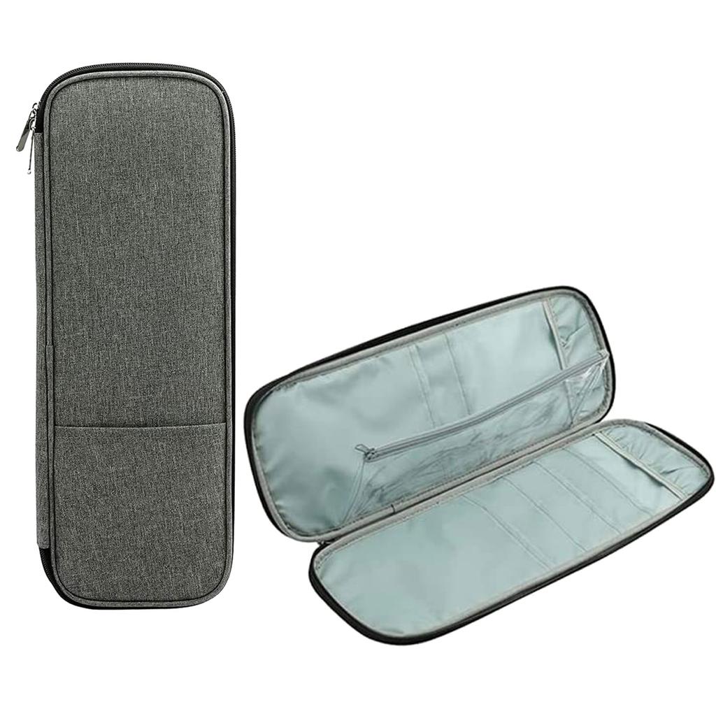 Чехол для спиц Чехол для крючков для вязания Чехол для круговых спиц 15,7 дюйма Большая сумка для хранения крючков для вязания и аксессуаров