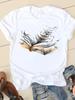 T-shirts Book Vintage 90s Cute Casual Ladies Women Print Clothing Short Sleeve Clothes Fashion Summer T Female Graphic Tee