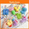 Monster Honey Jar Alphabet Plush Keychain Cute Cartoon Soft Toy Adorable Gift