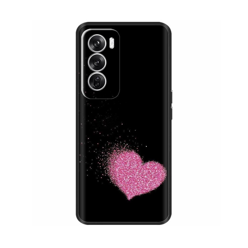 Силиконовый чехол для OPPO Reno 12 Чехлы для телефона Милый кот Обложка Reno12 5G Мягкая жидкая силиконовая задняя крышка для OPPO Reno 12 Pro 5G