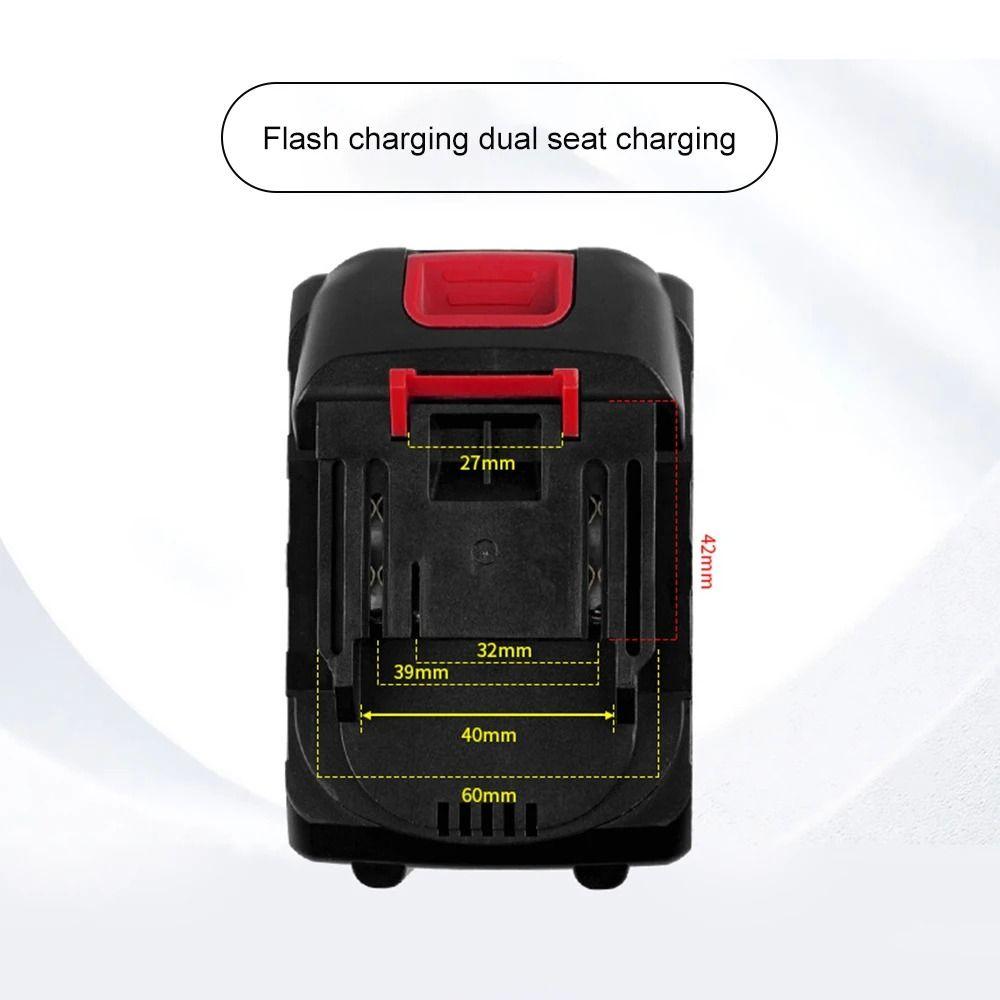 1Pcs 2 Ways Battery Charger Power Tool Accessory  For Makita 18V 21V Battery BL1415/1815/1830/1850