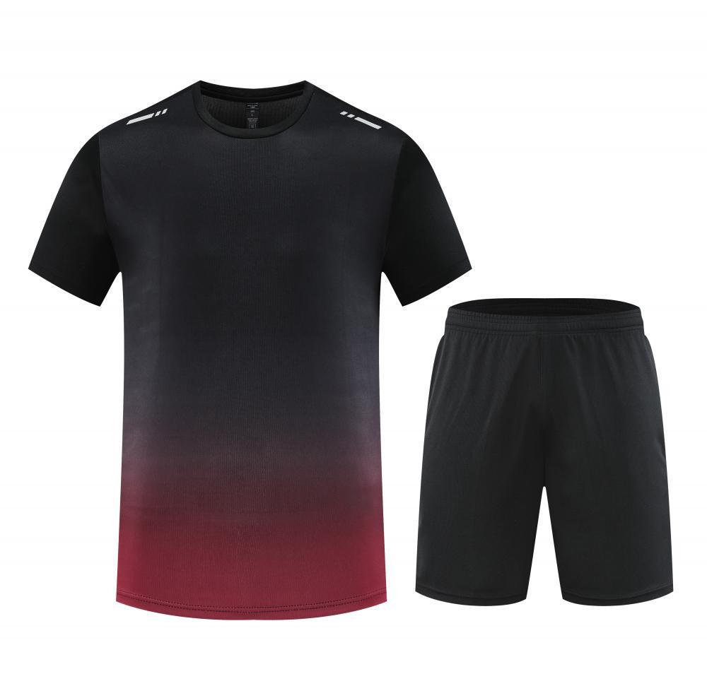 Унисекс Летний Спортивный Повседневный Комплект - Ледяной Шелк, Быстросохнущий, Дышащий, Ткань 150 г