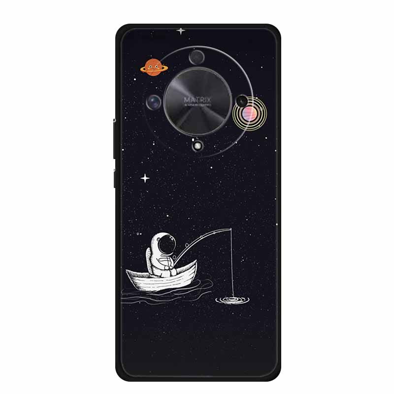 Подарочные чехлы для телефона Honor X9a Мягкий силиконовый задний чехол из ТПУ для Huawei Honor X9 X 9A Funda Honor X9b X 9 a b Coque Космонавт Луна