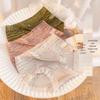 New Breathable Lace Silk Mid-Waist Cotton Panties: Antibacterial, Seamless, Women's Underwear