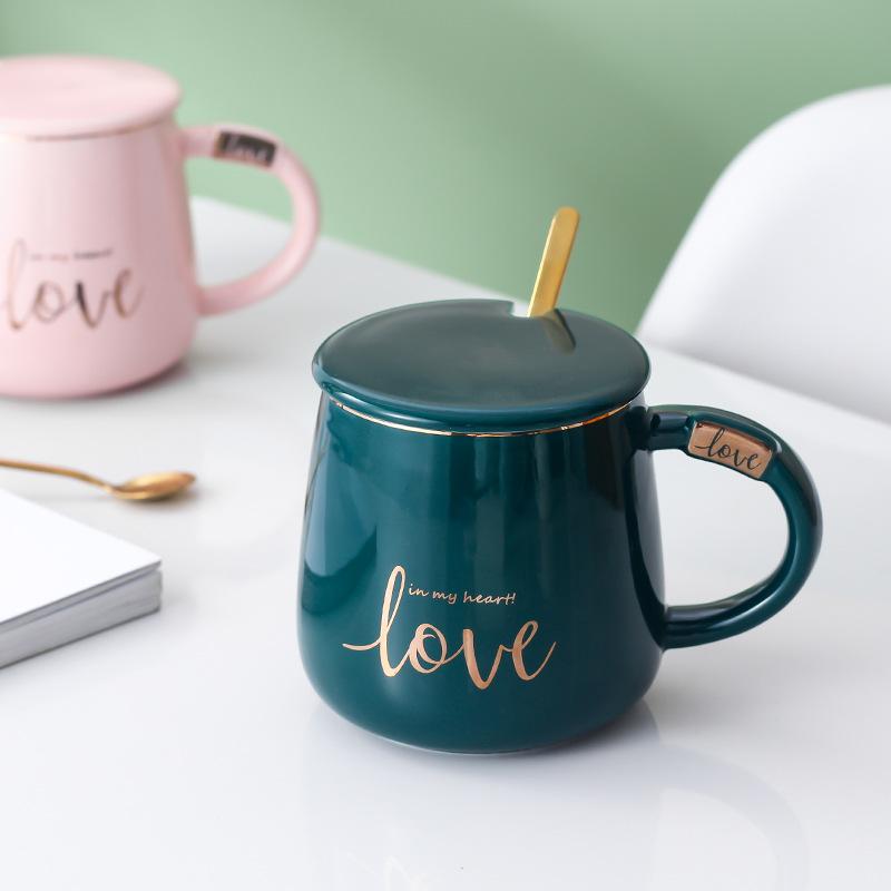 Креативная Простая Модная Керамическая Кружка Офисный Подарок Домашняя Чашка Чашка для Кофе Чашка для Воды Парная Чашка для Завтрака