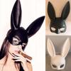 Cute Cosplay Props Party accessories Women Half Mask Halloween Mask Bunny Mask Rabbit Ears Mask