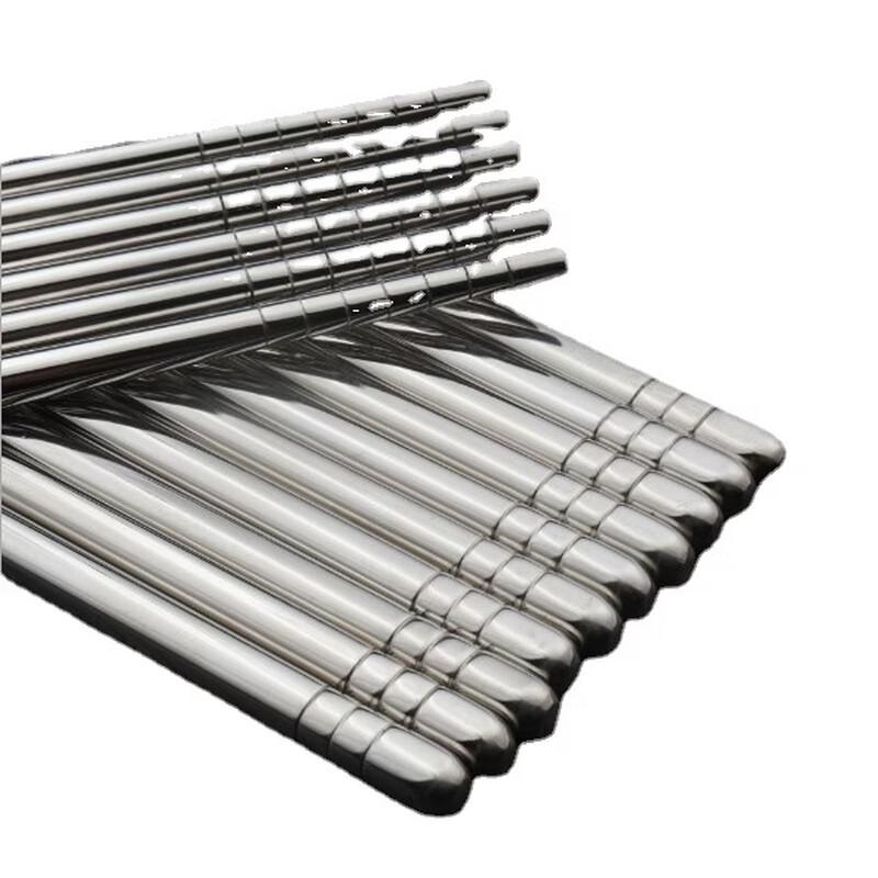 Shixun 304 Stainless Steel Hollow Chopsticks Set