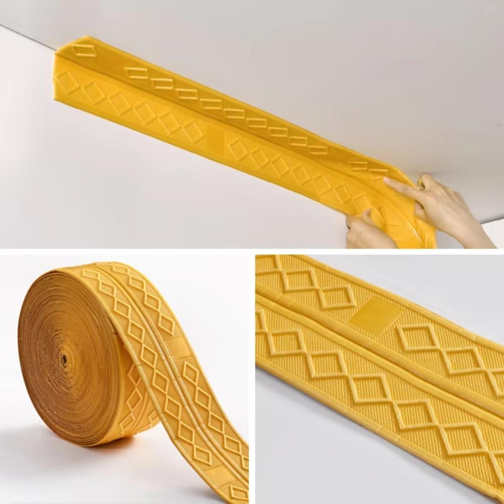 9.2M Самоклеящаяся настенная бордюрная лента для плинтуса, водостойкие наклейки на потолок и стены, бордюр для плинтуса, поясная линия, дом