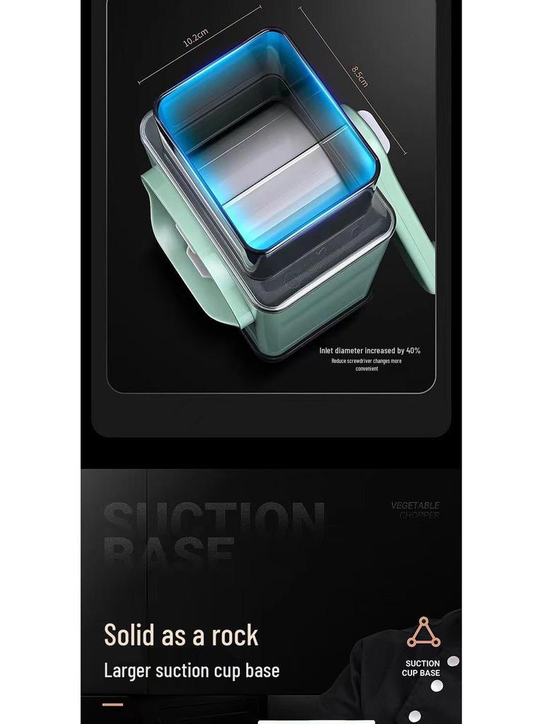 Многофункциональная роликовая овощерезка и терка: Нарезает, натирает на терке и шинкует картофель, имбирь и т. д.