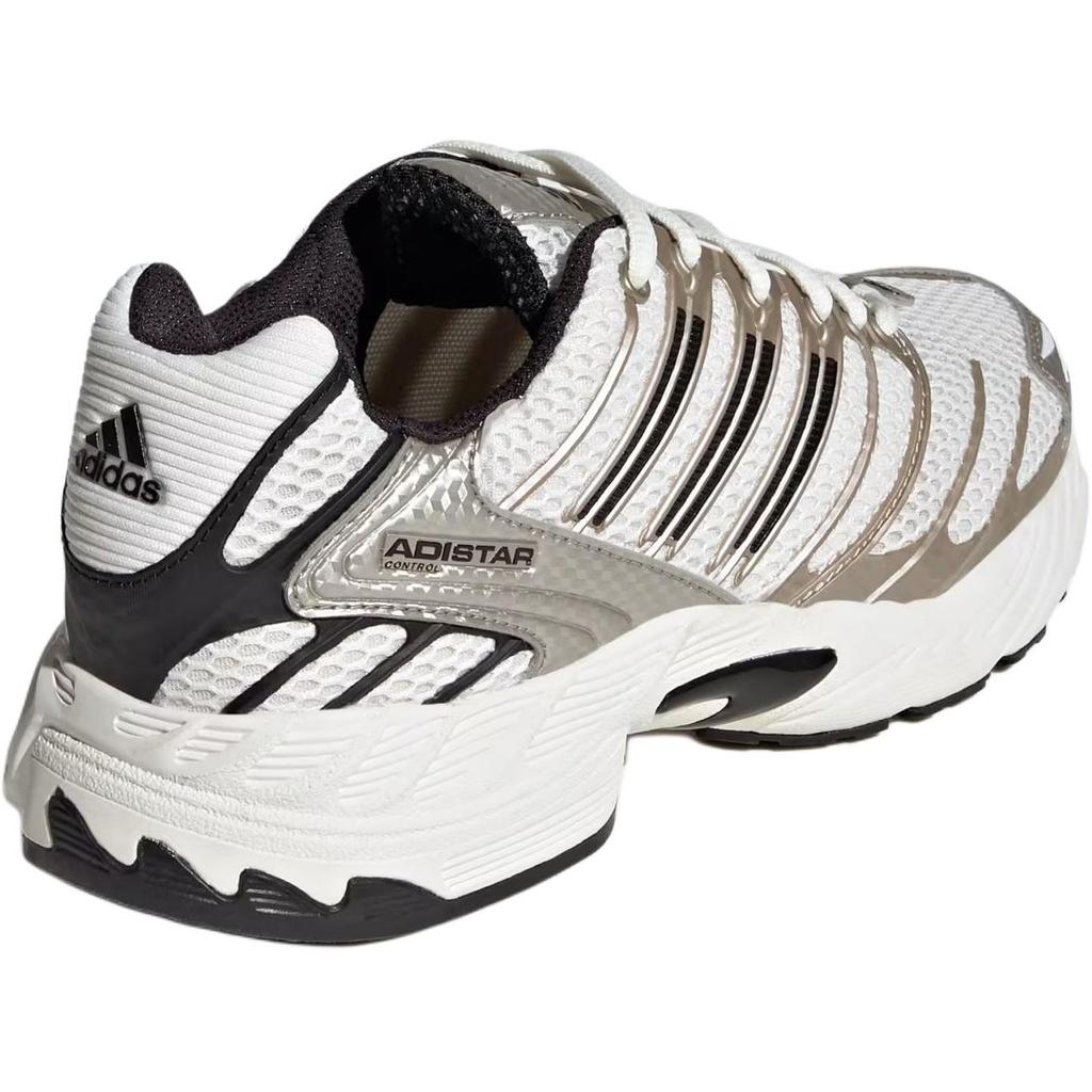 adidas Adistar Control 3 Удобные Классические Амортизирующие Дышащие Поддерживающие Низкие Кроссовки для Бега Унисекс кроссовки Белый Серебристый KI8664