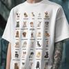 Dog Breeds Graphic Shirt: Dog Lover Gift