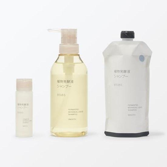 Muji Растительный ферментированный жидкий шампунь Гладкий (Пополнение) 340 мл